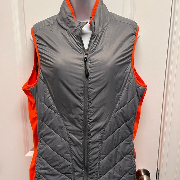 Mission Vapor Active Shift Reversible Vest Multi Colored/Orange Mens Large - Picture 1 of 11